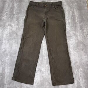 Dickies Carpenter Pants Men's 34x30 Brown Workwear Utility Grunge Cargo Distress